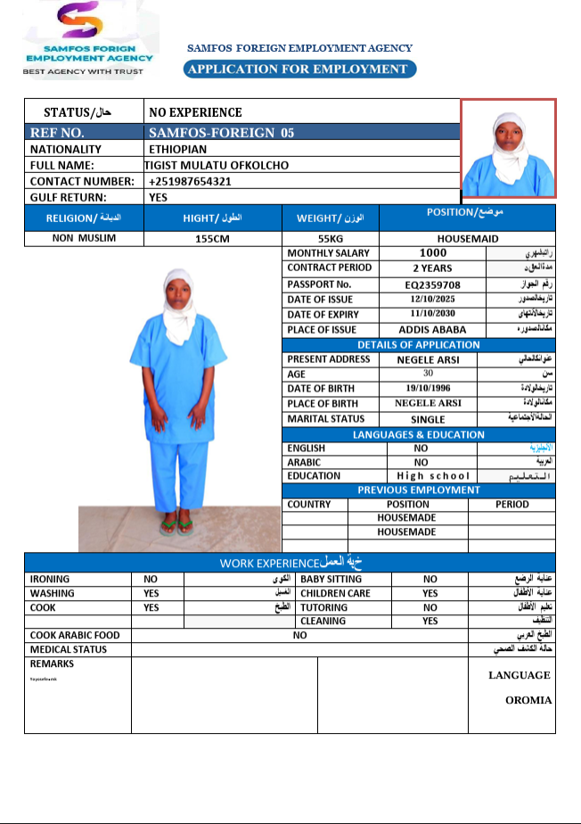 صورة جواز السفر