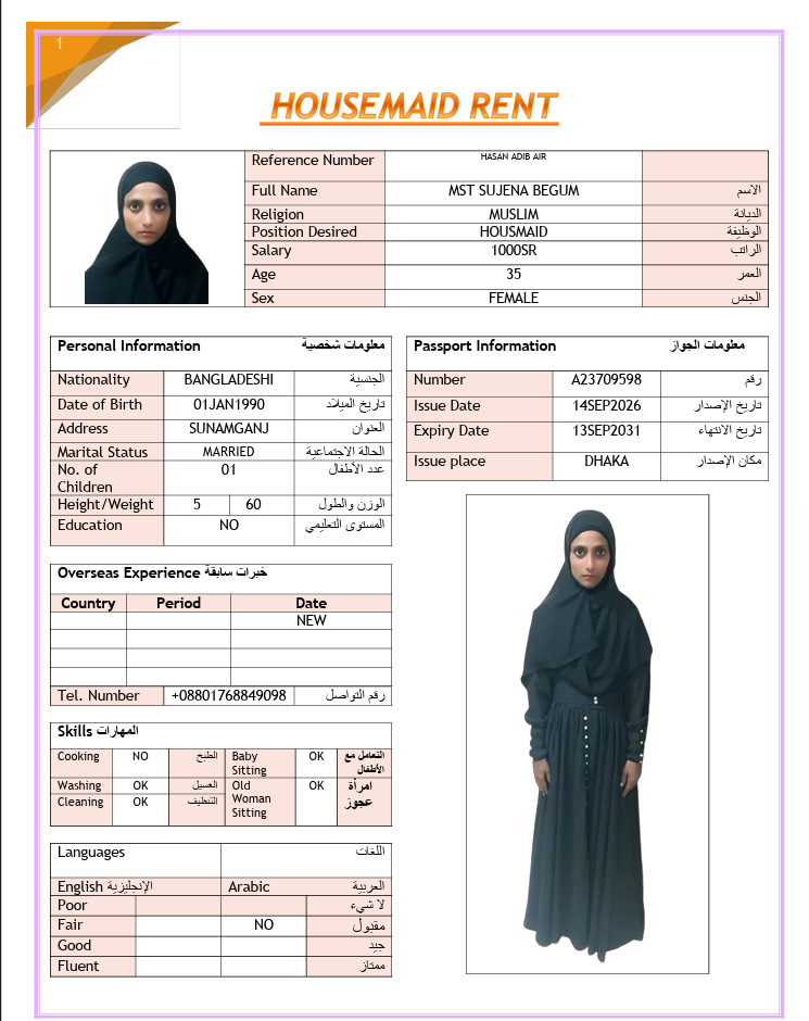 صورة جواز السفر